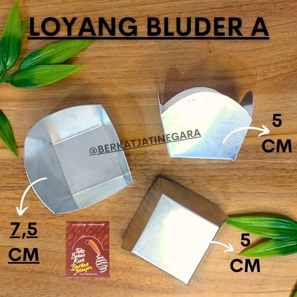 LOYANG BLUDER / BRUDER LOYANG ALUMUNIUM FOIL /12 PCS