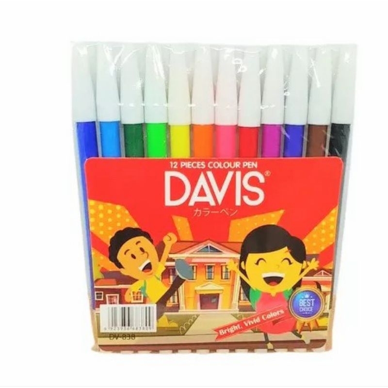 

Spidol 12 Warna - Davis