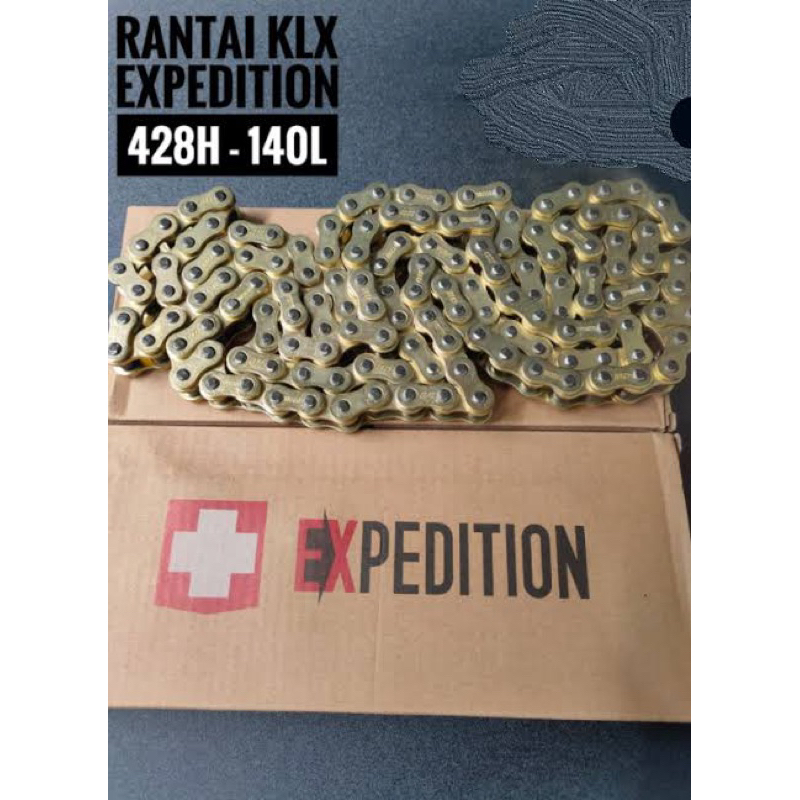 RANTAI EXPEDITION 428 140L GOLD CRF WR KLX HIGH QUALITY