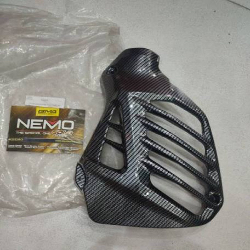 COVER RADIATOR NEMO CARBONE YAMAHA NMAX 155 OLD