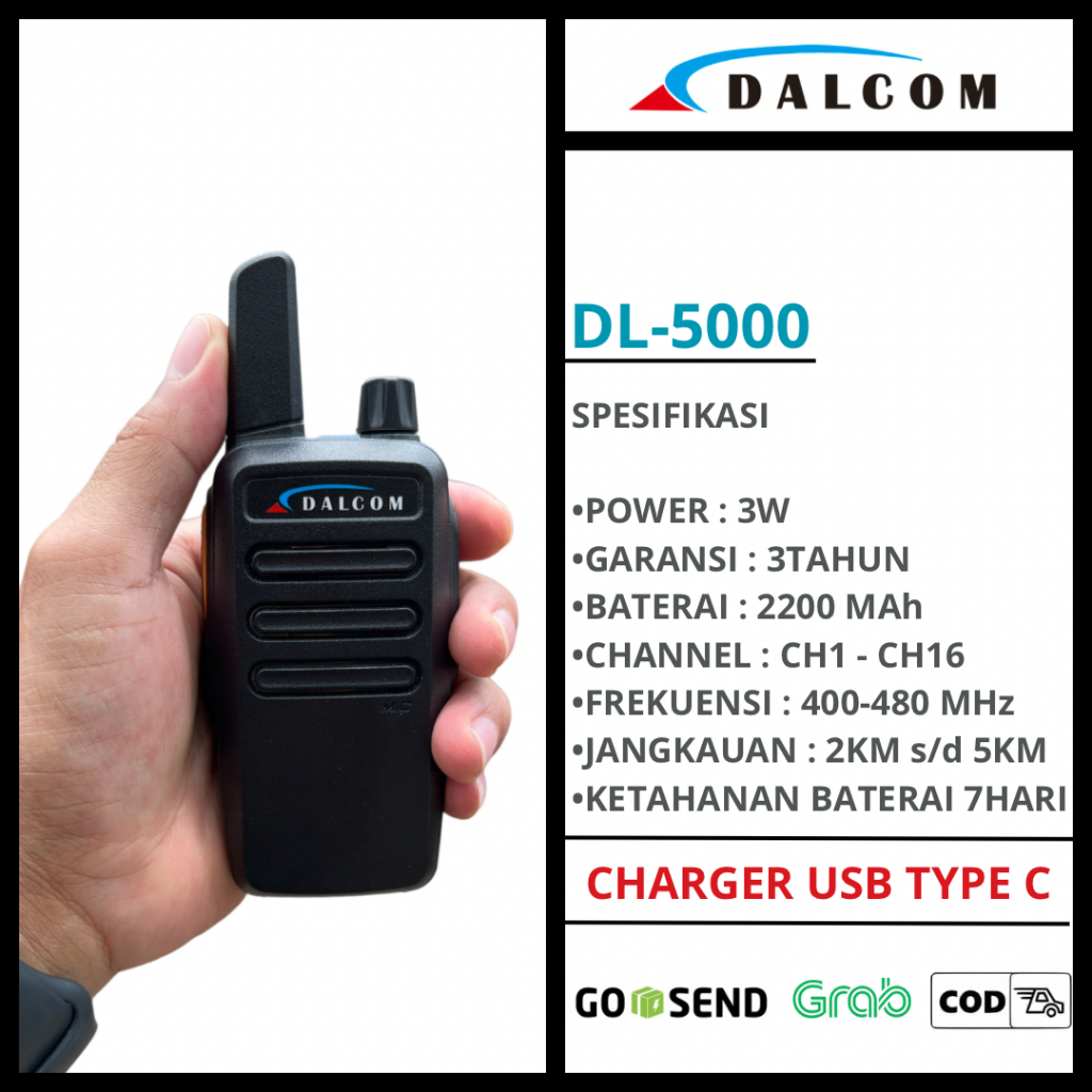 HT DALCOM JAPAN DL-5000 ALTERNATIF HT WLN