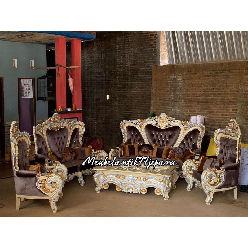Kursi Sofa belagio/Kursi belagio/Sofa ukir Jepara/Sofa ukiran jati mewah/Sofa mewah Jepara/Sofa mewa