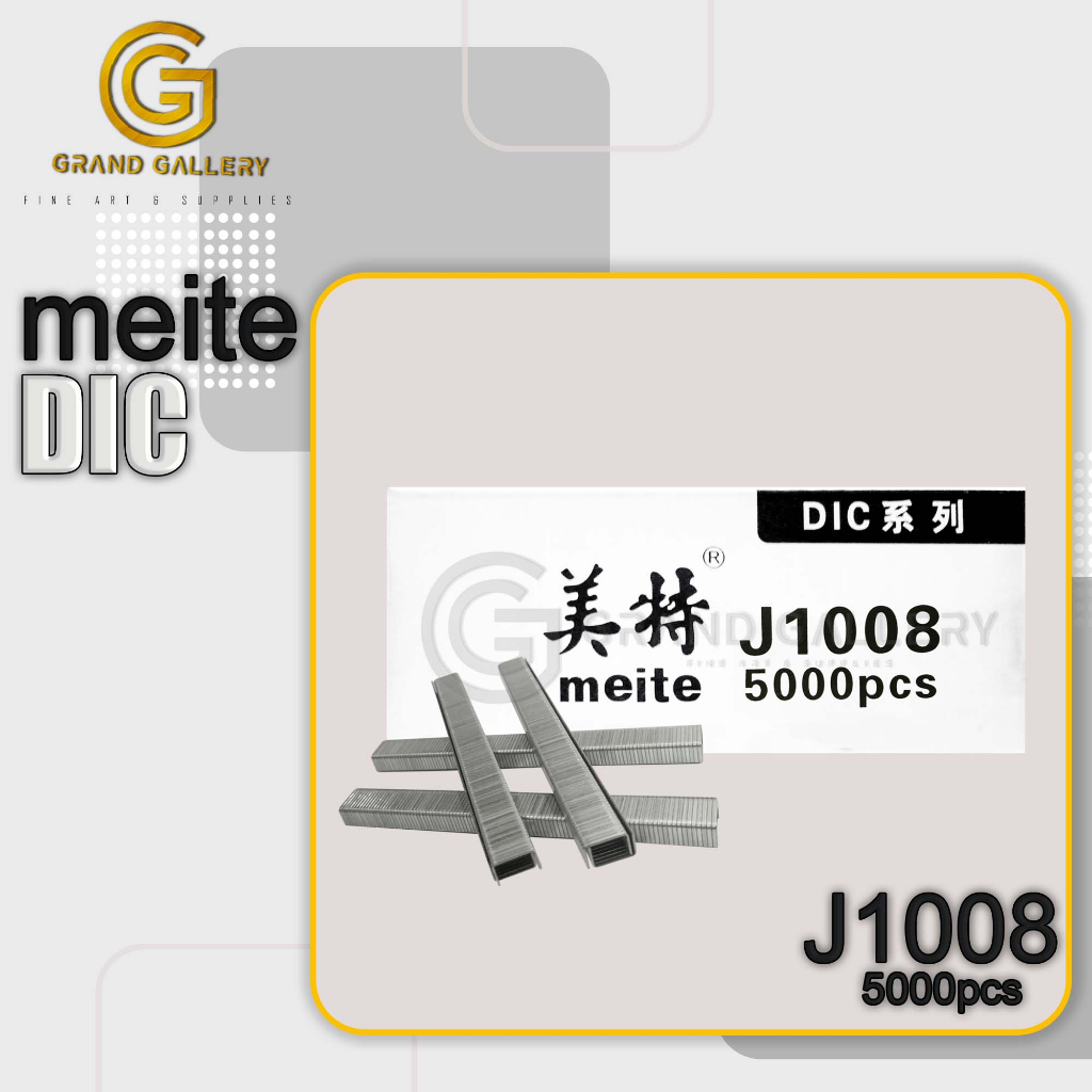 

1008J STAPLES / ISI STAPLER 1008 J /GUN TRACKER J1008 DIC MEITE - 5000PCS