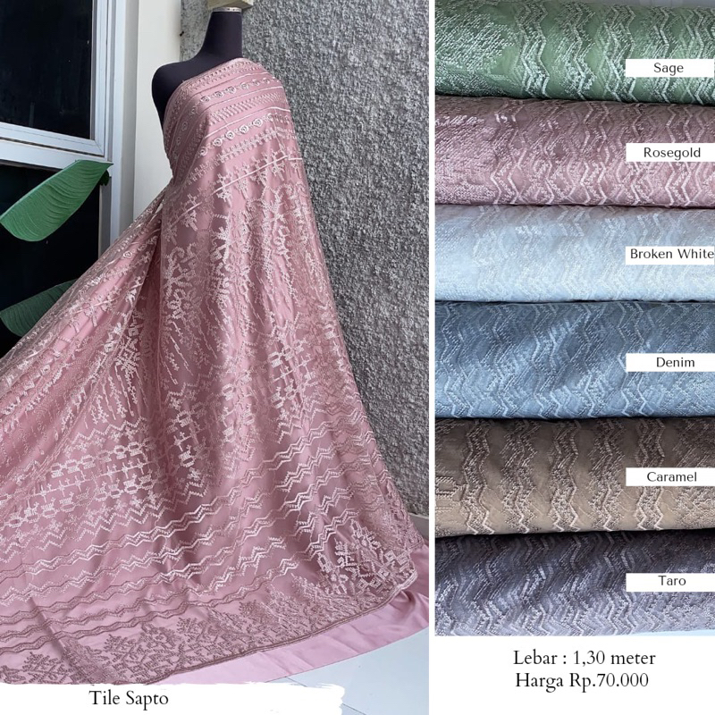 Kain Tile Sapto Motif E