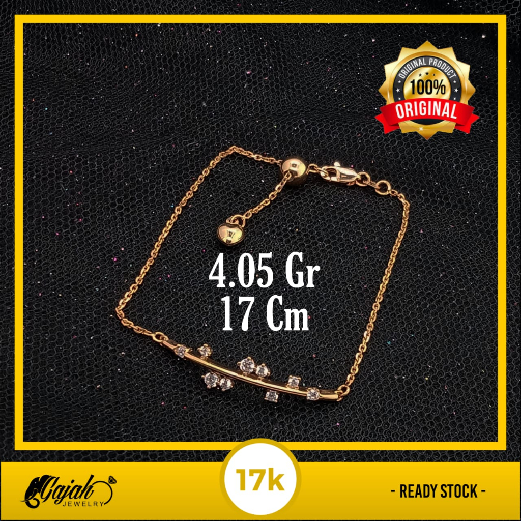 Gelang Emas 17K - 4.05 Gr Kadar 750 - 5205