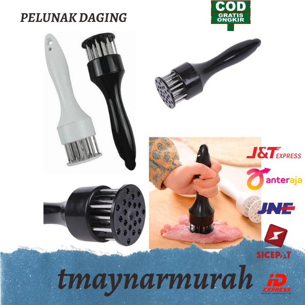 

【F⚡ASH SALE✅】 Alat Pelunak Daging Meat Tenderizer Peralatan Dapur Pelembut Daging Meat Tenderizer PENGGEPUK DAGING YANG ALOT PELUNAK DAGING
