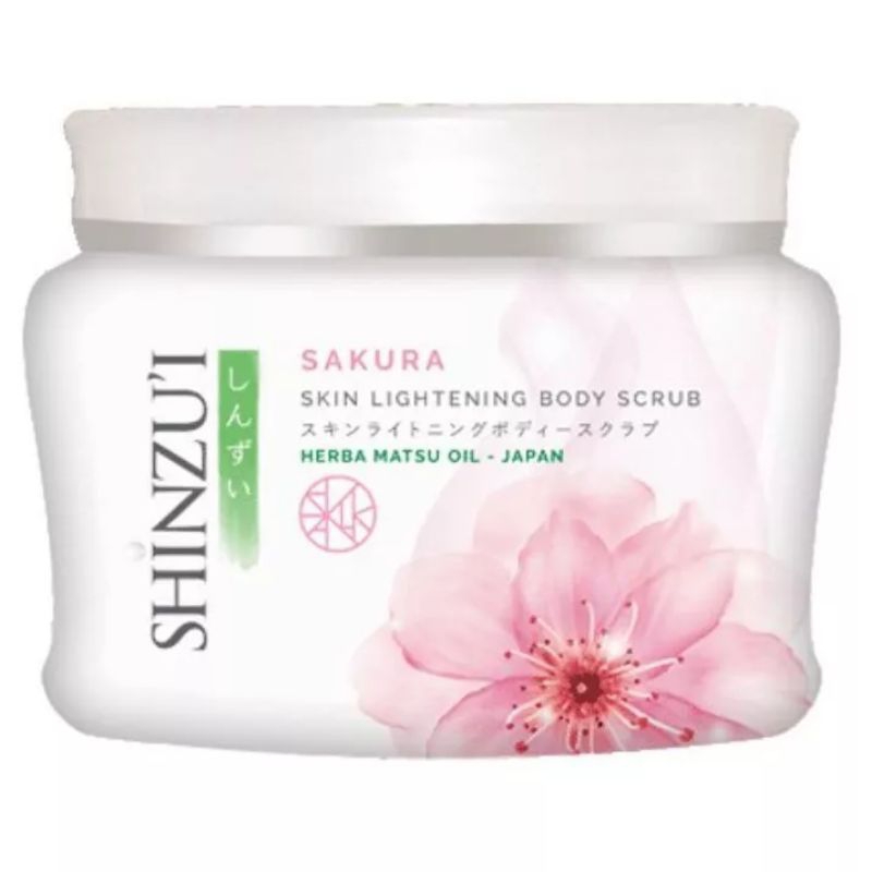 ♥️G.A.SHOP♥️ SHINZUI BODY SCRUB BESAR 200GR FREE SABUN