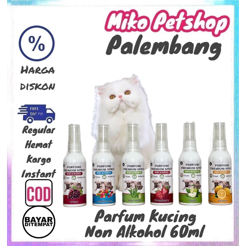 Parfum Kucing PREMIUM NON ALKOHOL 60ml