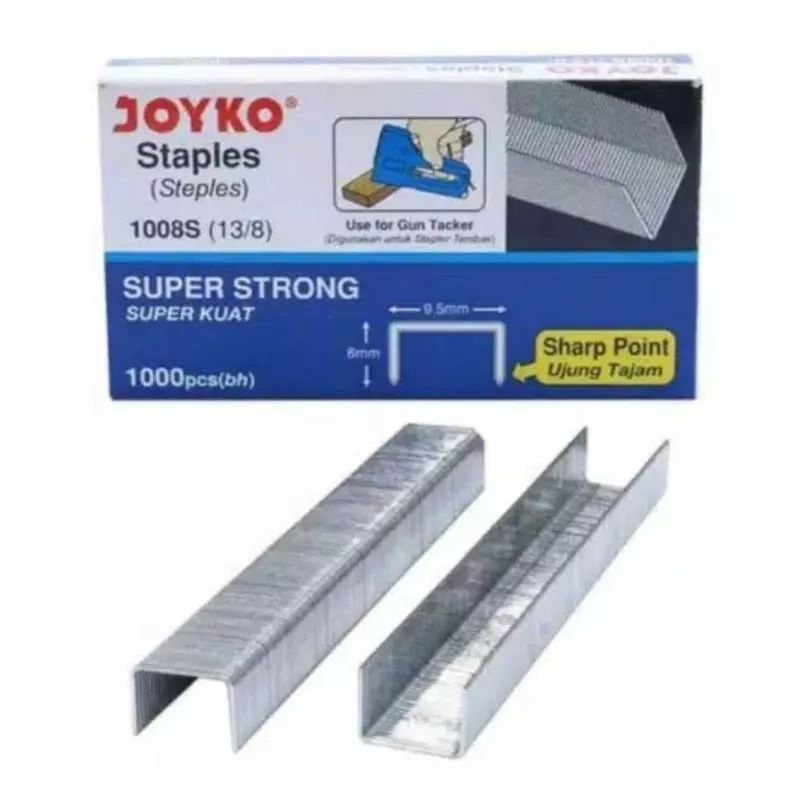 

Isi Staples Tembak Joyko 1008S (13/8) Refill Stapler Tembak