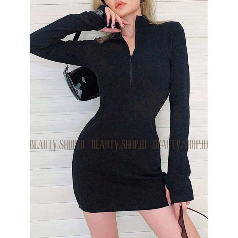 GEONSEOUL Korean Dress Import - Dress Knit Import