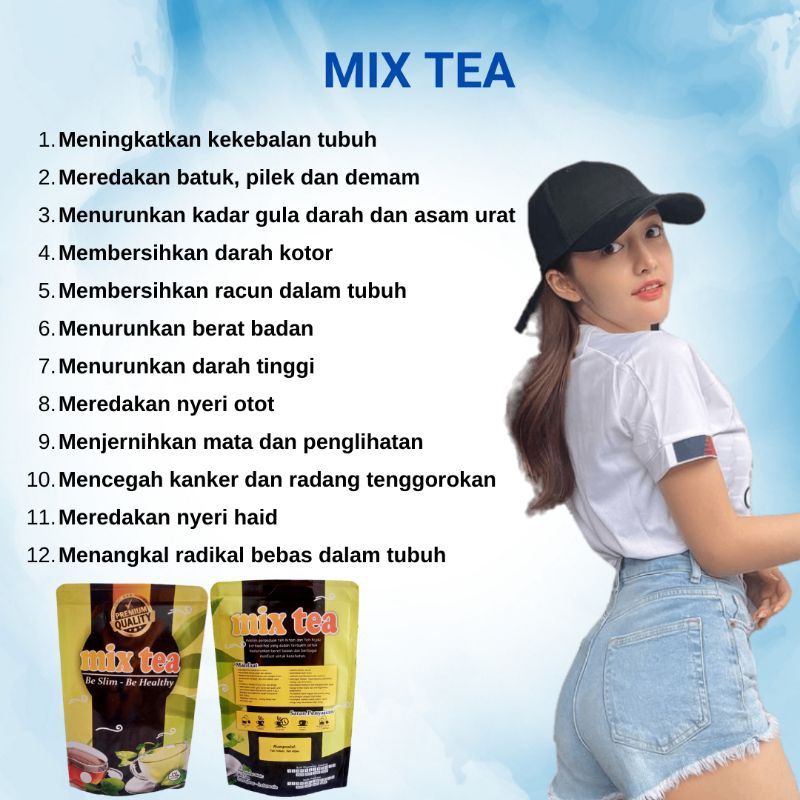 

MIX TEA Pelangsing Badan | Teh Penggelontor Lemak Darah | Anti Kolesteroll