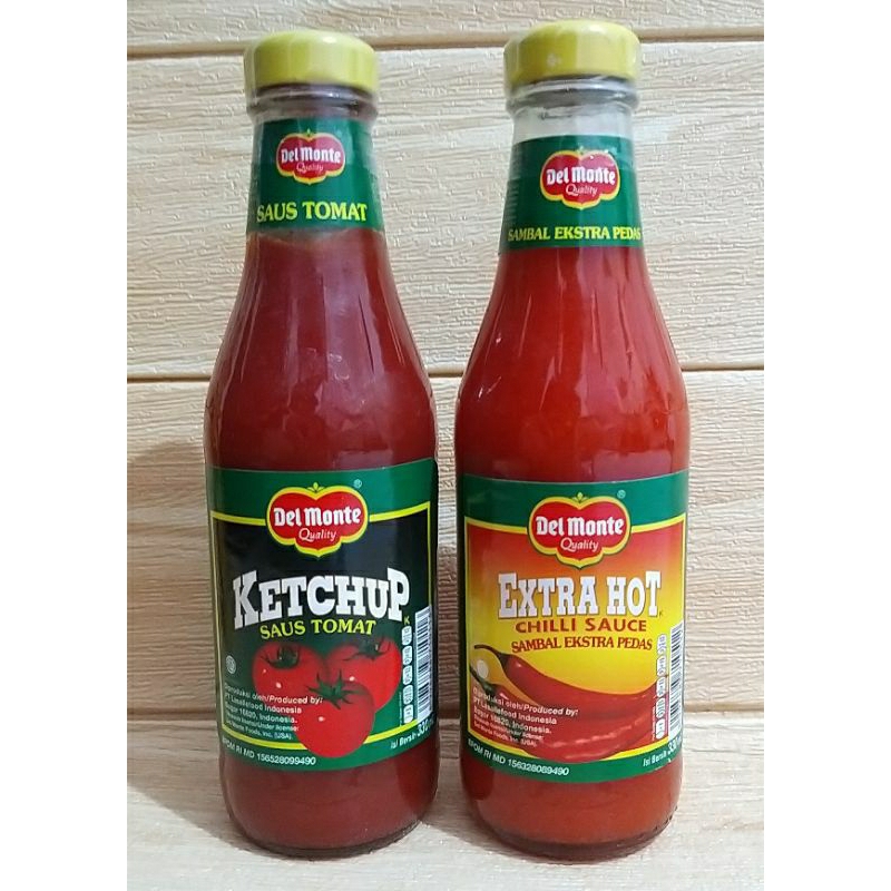 ✔MURAH Delmonte Saus Tomat &amp; Delmonte Saus Cabai 330ml / Saus Delmonte / Saos Delmonte