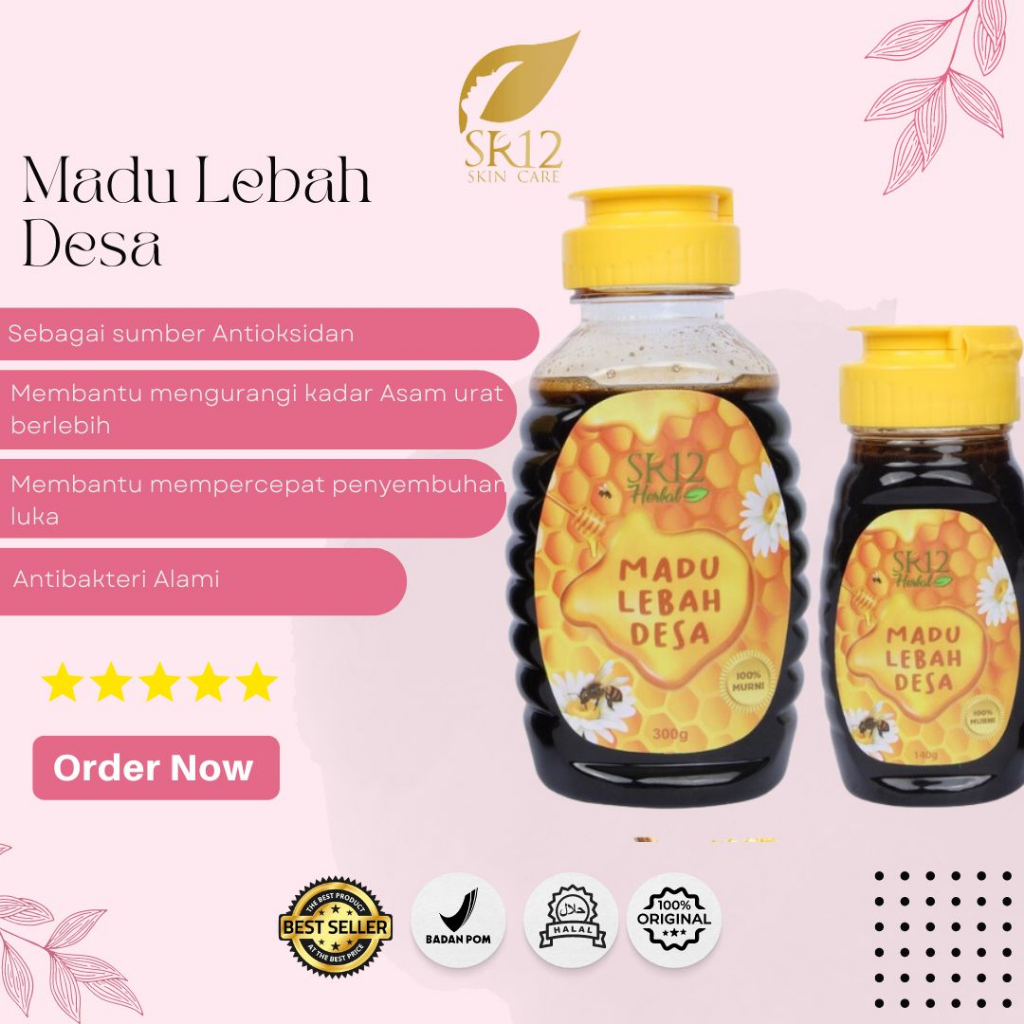 

MADU LEBAH DESA SR12/Madu Asli Meningkatkan Daya Tahan Tubuh