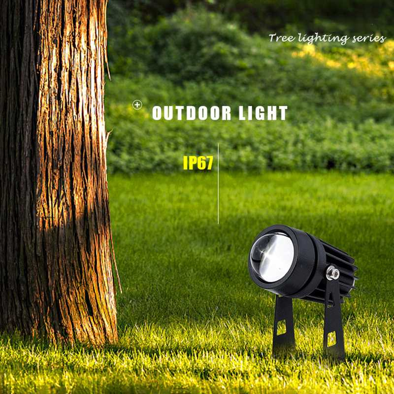 Lampu Sorot LED Outdoor Spotlight One Beam Waterproof 10W Jarak Sorot Jauh Material Tahan Panas Anti Air