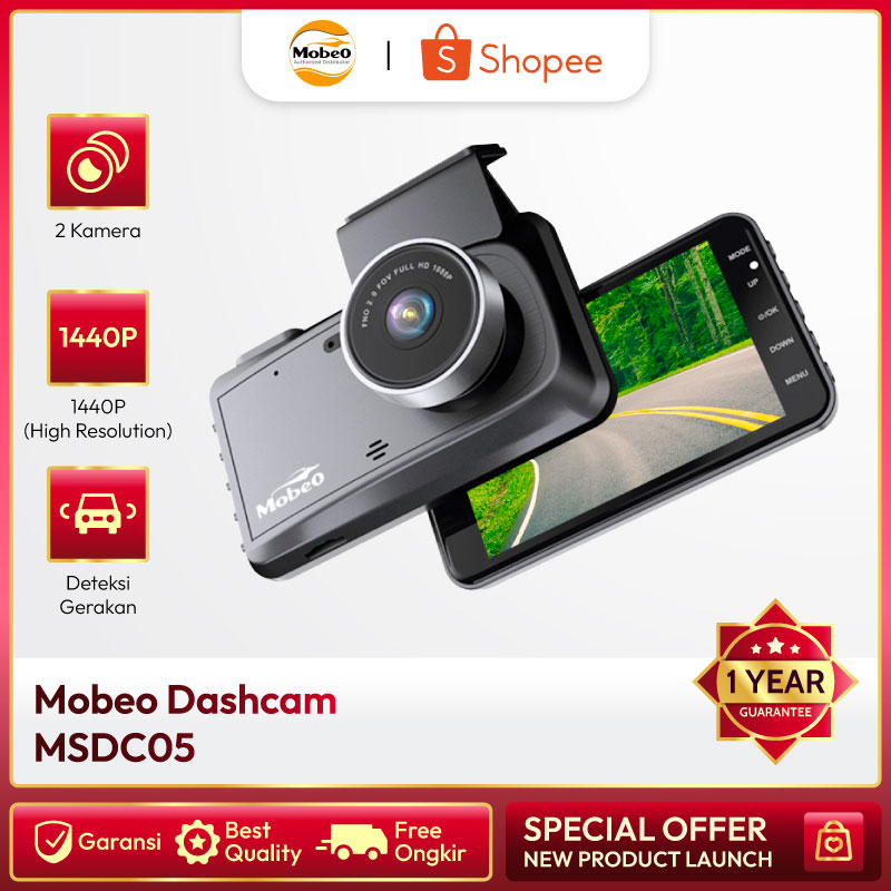 [EXTRA DISCOUNT] Mobeo Dashcam MSDC05/ Car Dash cam/ CCTV Mobil / Kamera Parkir