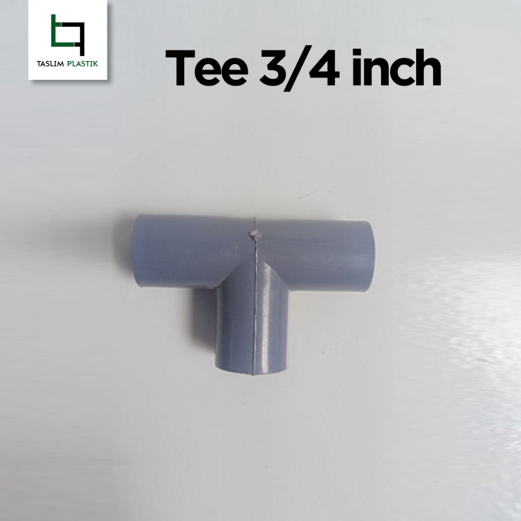 Tee / T / Fitting Sambungan Pipa Paralon 3/4 inch