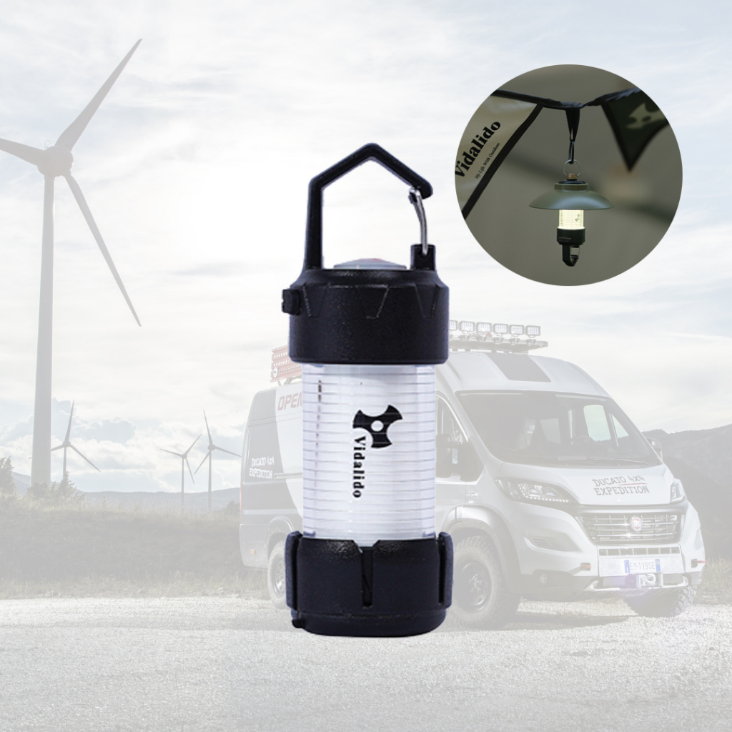 Lampu VIDALIDO Lampu Camping Tenda Hanging Tent Lamp Hiking Outdoor