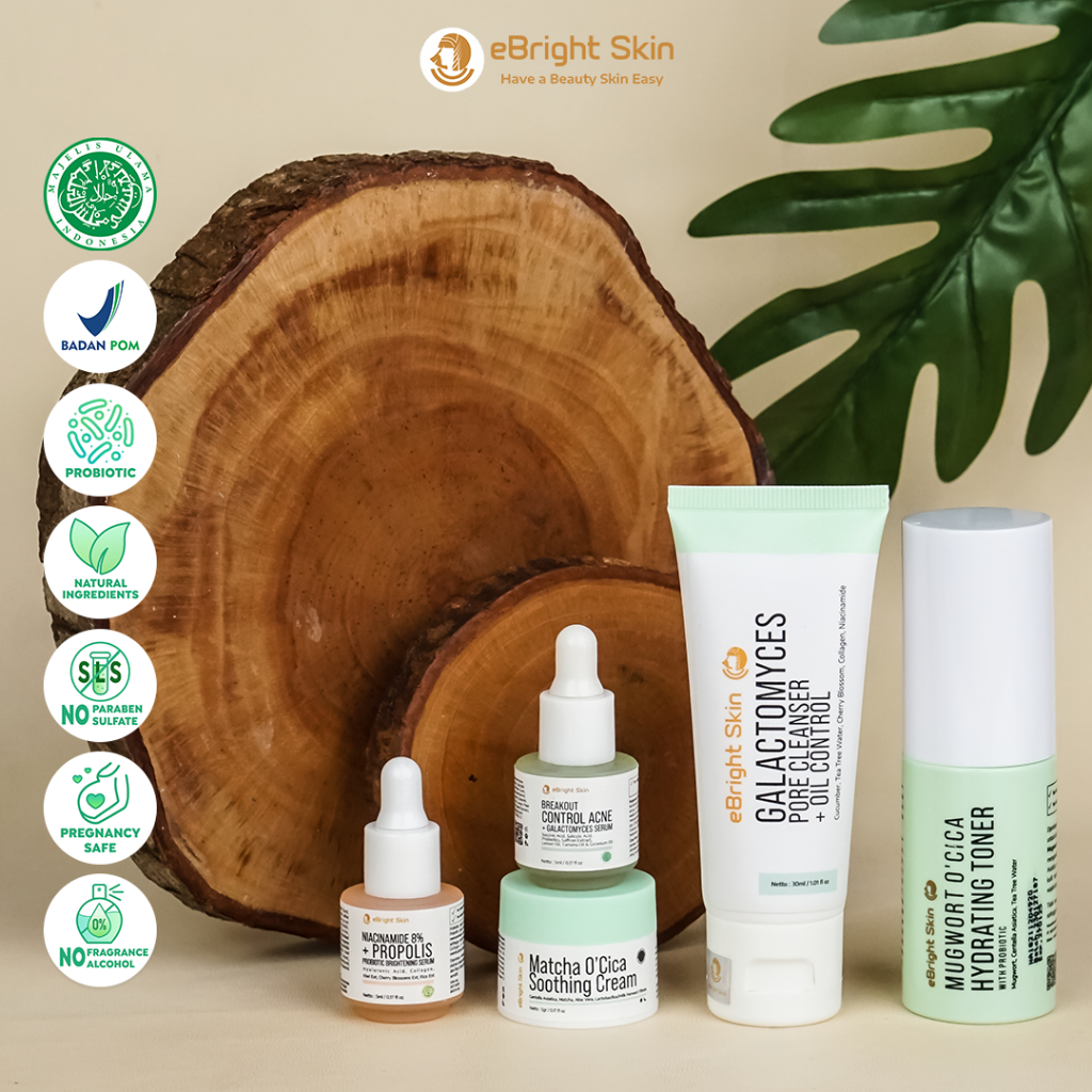 eBright Skin Paket Jerawat dan Pencerah - Acne Whitening Travel