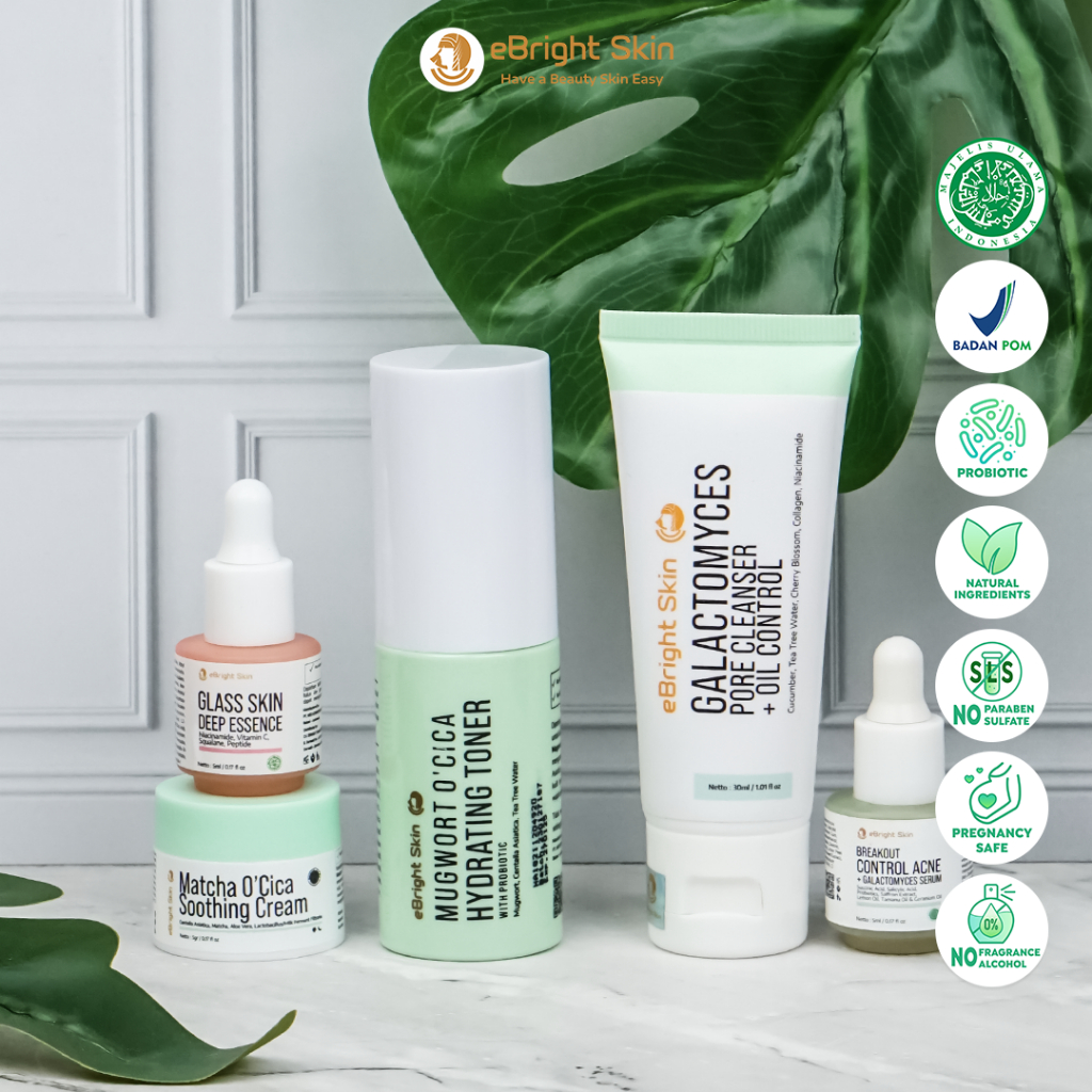 eBright Skin Paket Jerawat dan Glowing - Acne Glowing Travel