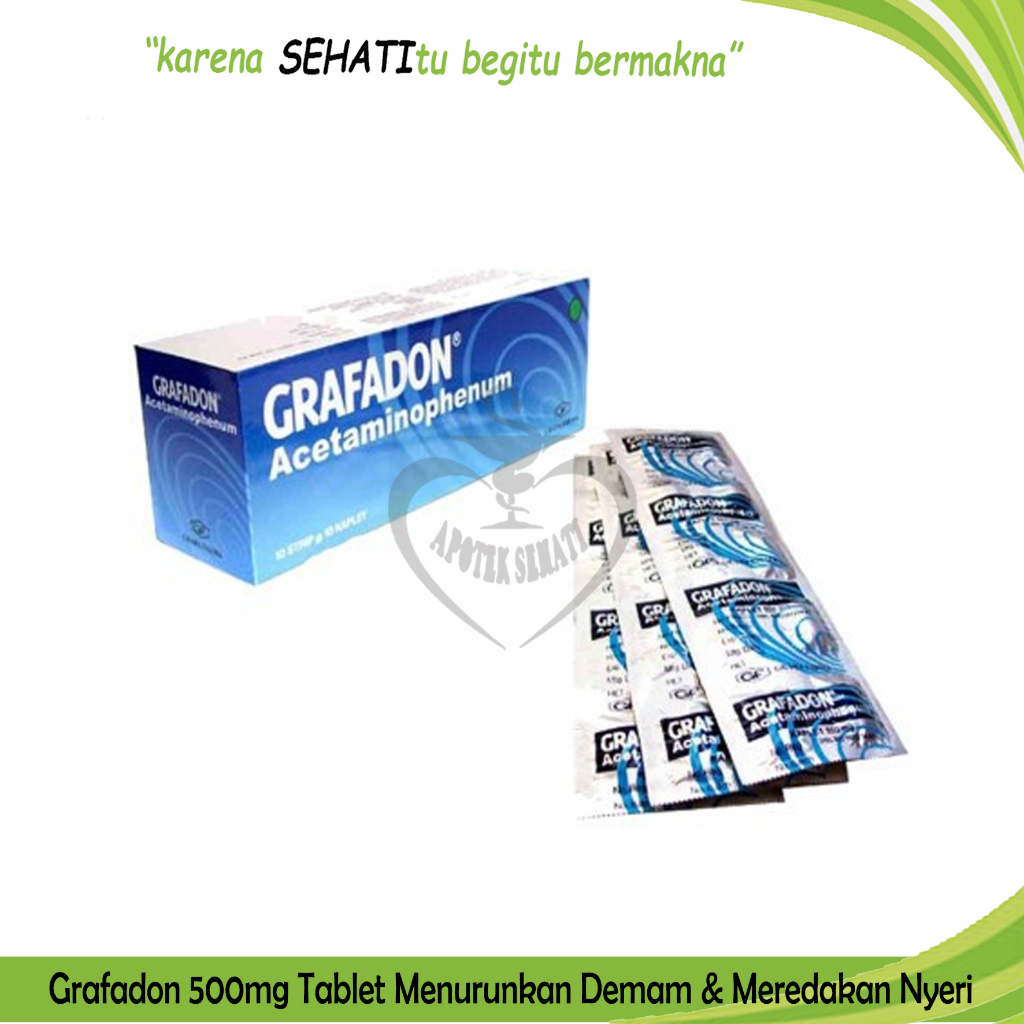 GRAFADON Tablet / Obat Sakit Kepala dan demam