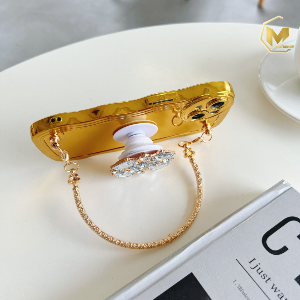 CASE WAVE MODEL TAS JINJING POPSOCKET 3D STAND GOLD FOR XIAOMI REDMI 10C C40 MA4813