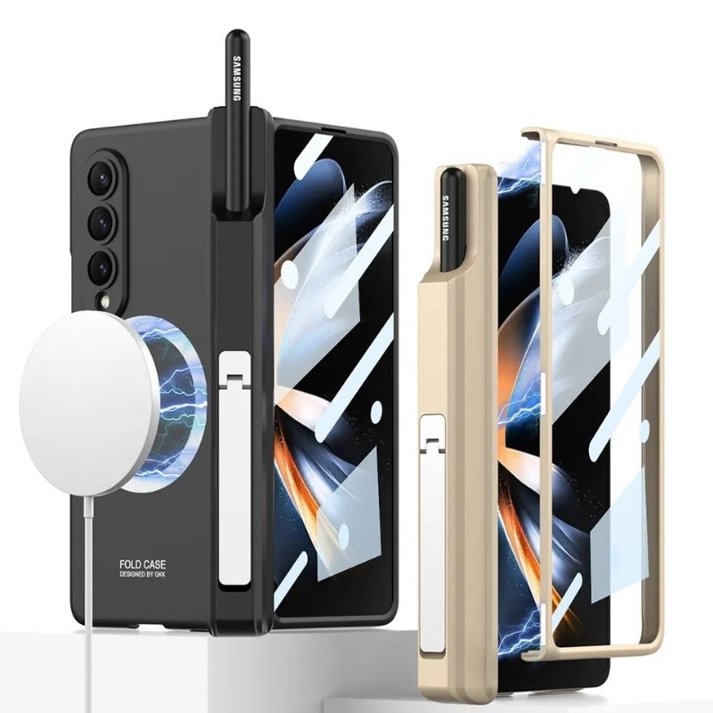 Casing Samsung Galaxy Z Fold 4 5G Hard Case With Magsafe Magnetic GKK