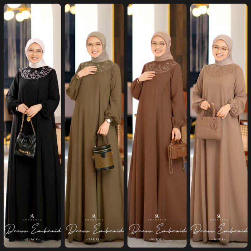 Zae Dress Embroidery by Shararea/Zae Dress by Shararea/Shararea/Shararea Original