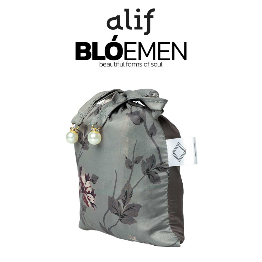 ALIF MUKENA MINI MOTIF PARASUT PREMIUM KOREA TRAVEL - SALVIA IN COFFEE BEAN ( MKN-203 )