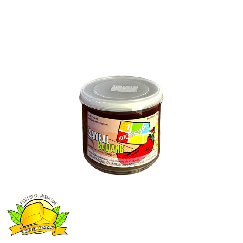 

Sambal Bawang 160 Gram | Sambal Pedas | Oleh-oleh Bandung |