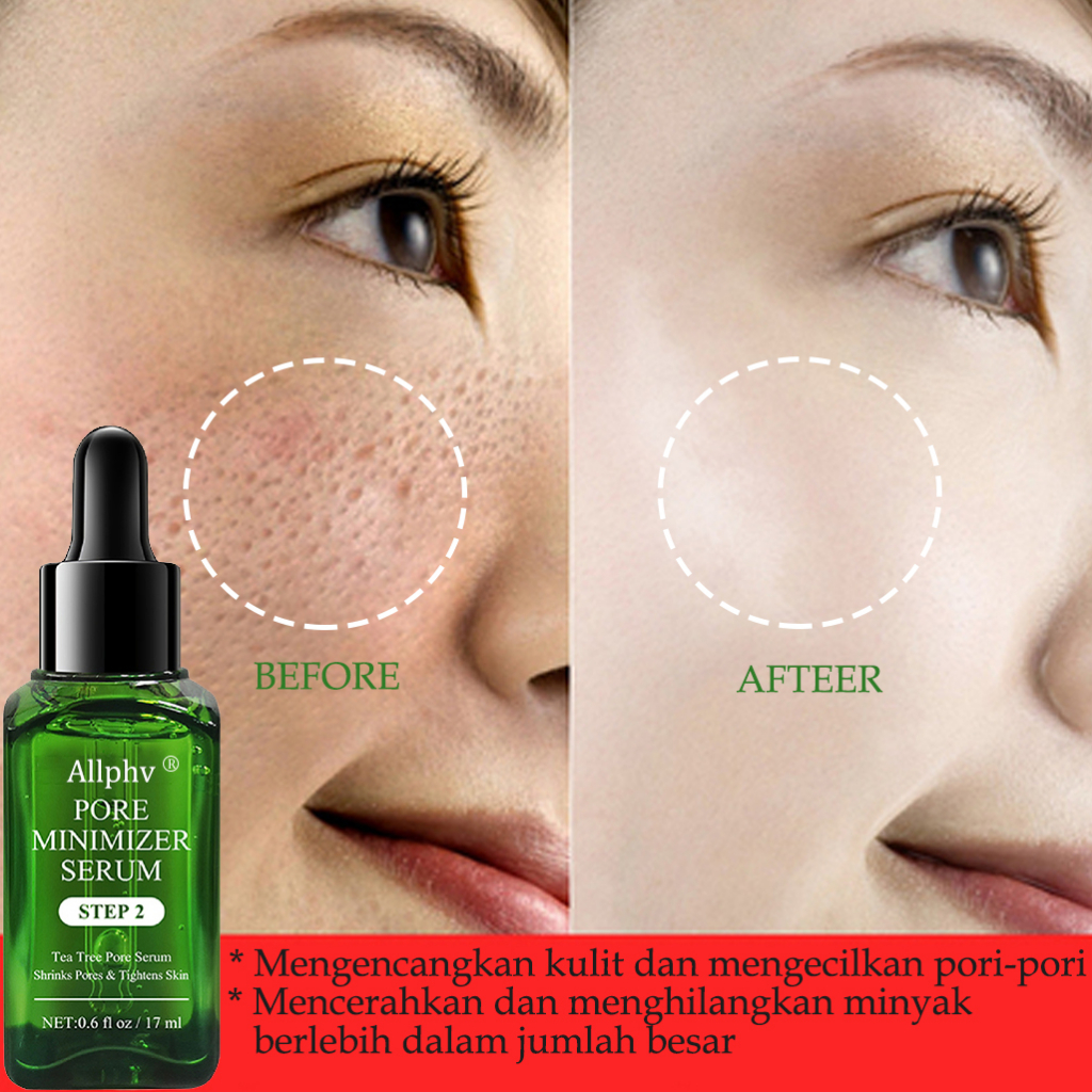 BREYLEE Step 2Pore Serum Wajah Pengecil Pori-pori skincare(17ml)