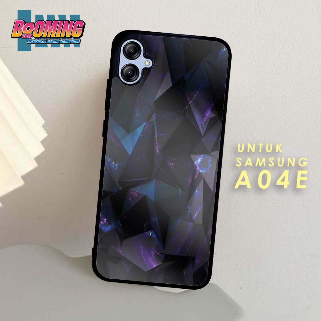 Case Samsung A04E Casing Samsung A04E Motif ABSTRAK Hardcase 2D Glossy - Case Kilau - Softcase - Pho