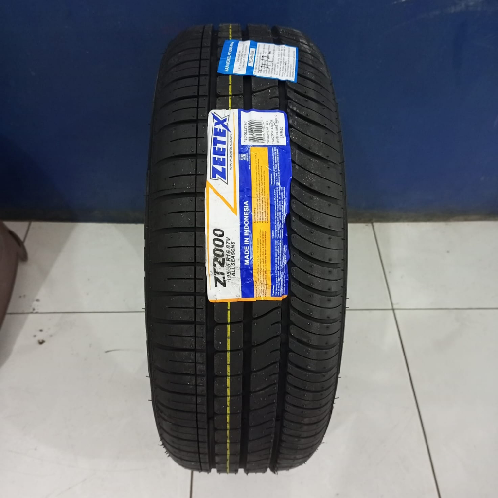 Ban luar tubles merek zeetex produksi tahun tinggi ukuran 195 55 ring 16 bukan merek GT Dunlop falke