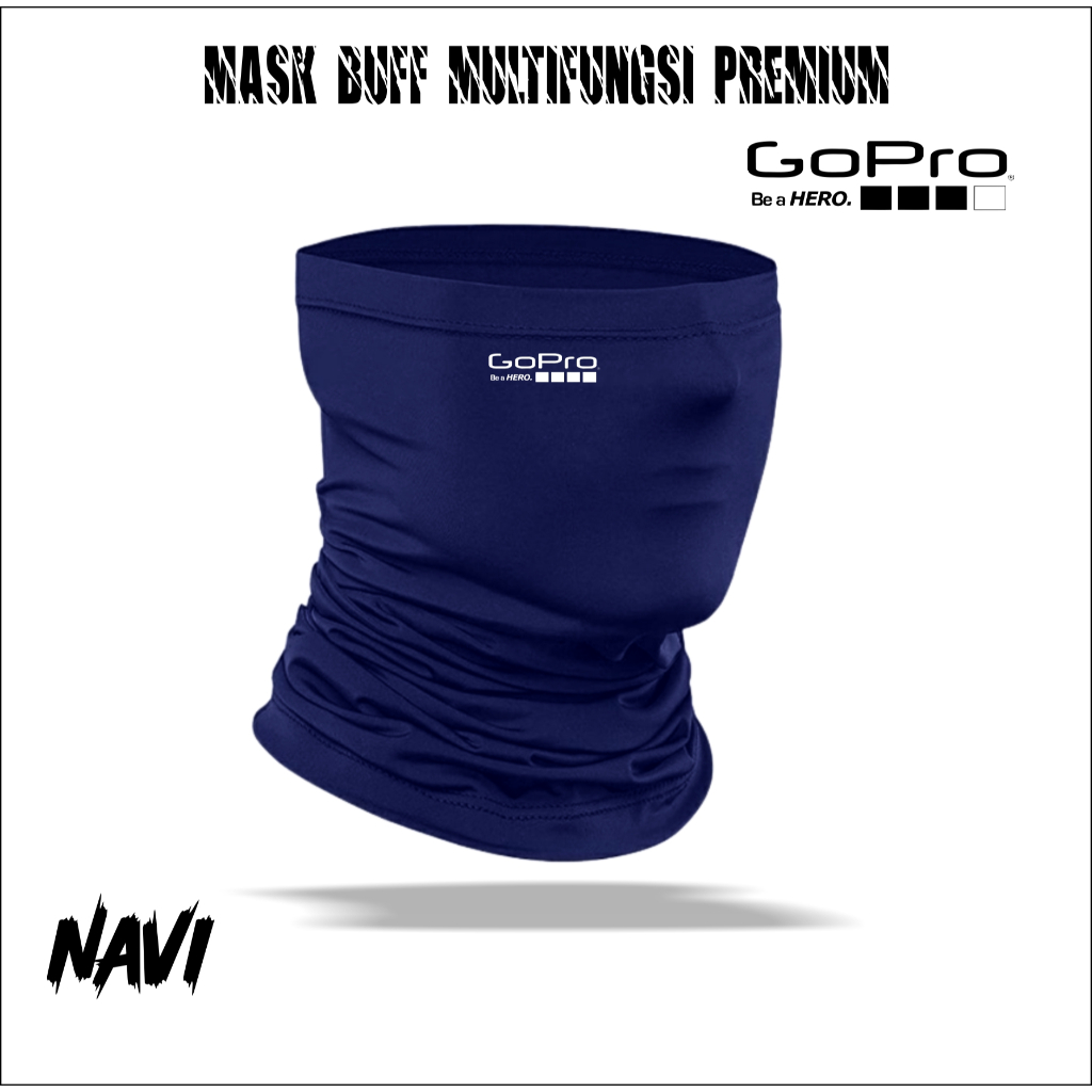 Mask Buff Multifungsi Premium Pengendara Motor Gopro