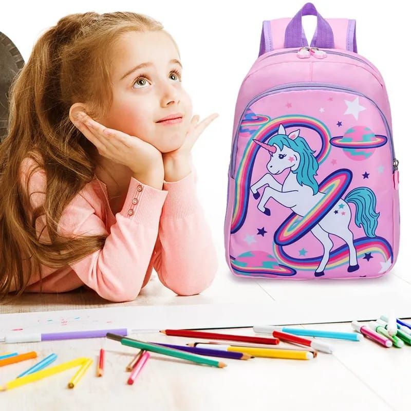 Tas Ransel Anak Kuda Poni Paud Ada 3 varian Warna Tas Ransel Backpack  Anak sekolah TK/SD Tas Ransel motif Cartoon (Cod)