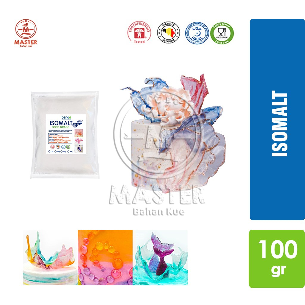 

Isomalt Dekorasi Kue Food Grade Isomalt Sugar Crystal [100 gr]