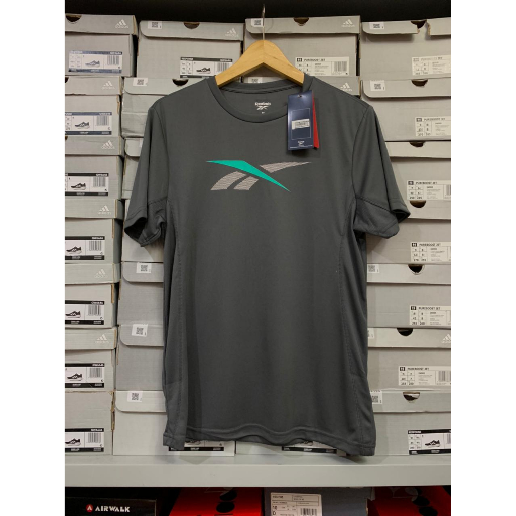 Reebok Men Performance T-shirt REEX2P9MT1BC Kaos Pria Original