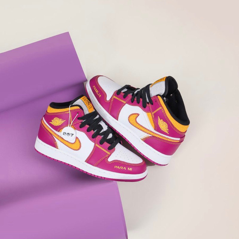 Air Jordan 1 Mid Familia GS Women