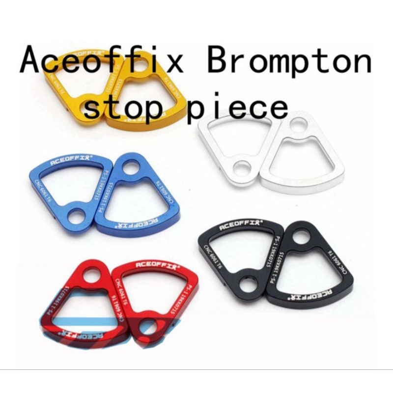 Aceoffix Kickstand Standar Sepeda Pikes 3Sixty Bromphton Standar Pengganti Easy Wheel Sepeda