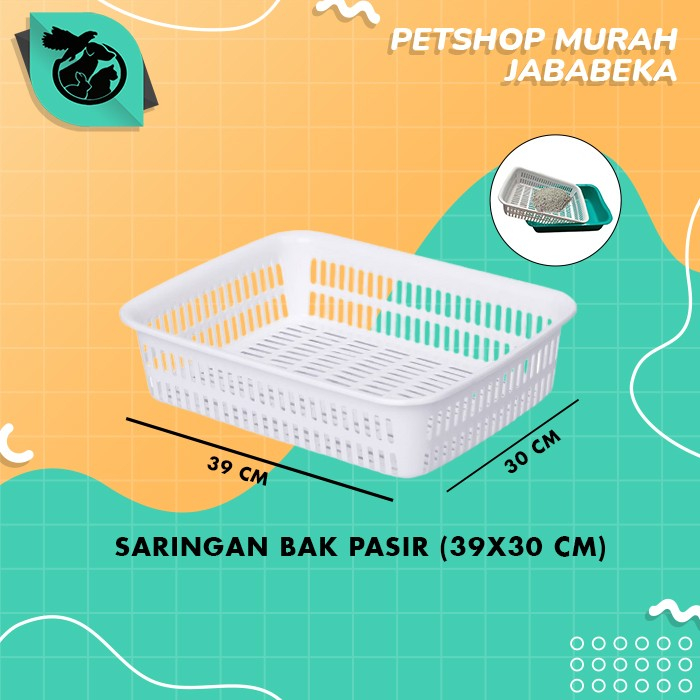 Saringan Bak Pasir kucing Cat Litter Box