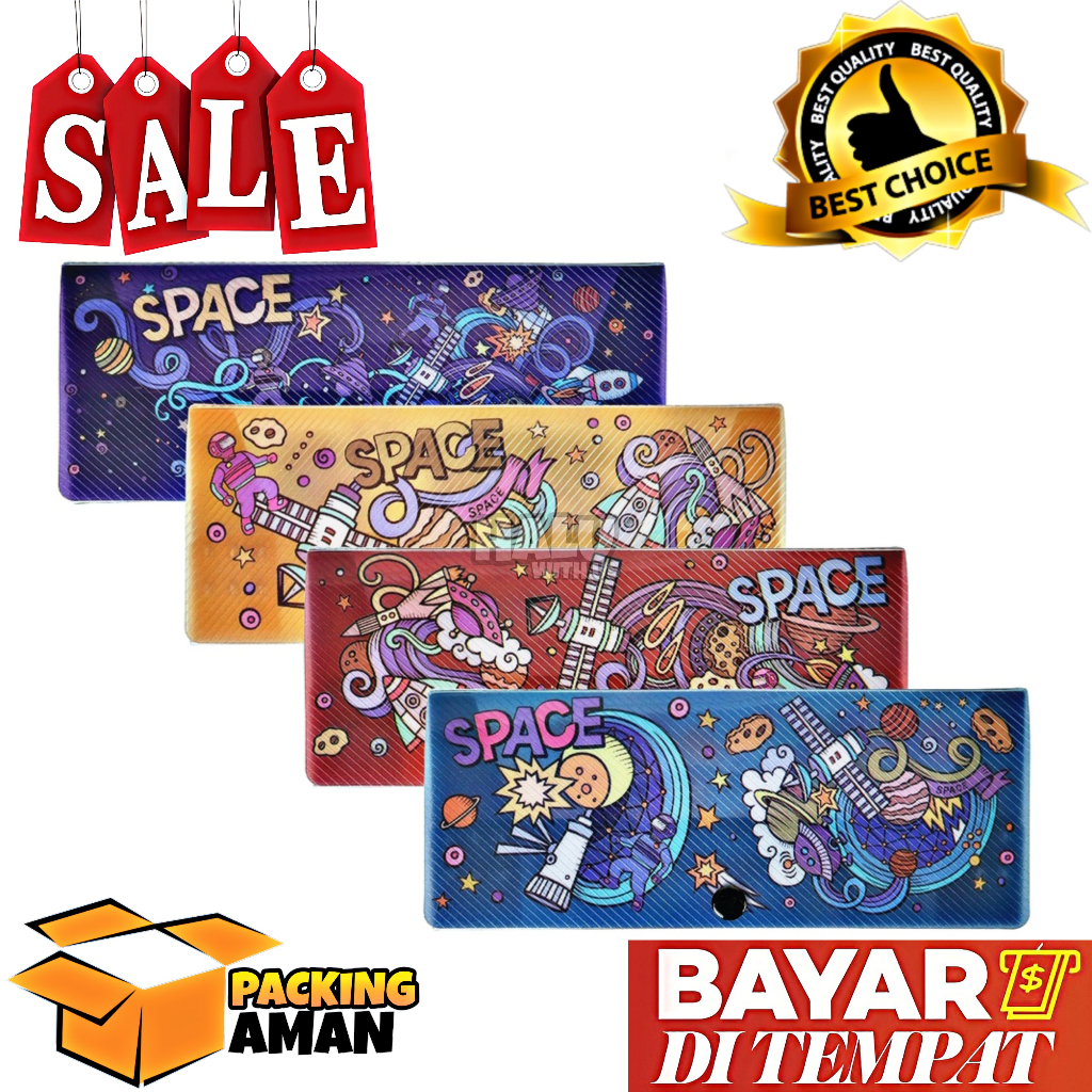 

(BISA COD) PROMO 1 Pcs Kotak Pensil Joyko / Tempat Pensil / Pensil Case Joyko PC-0717SC-30