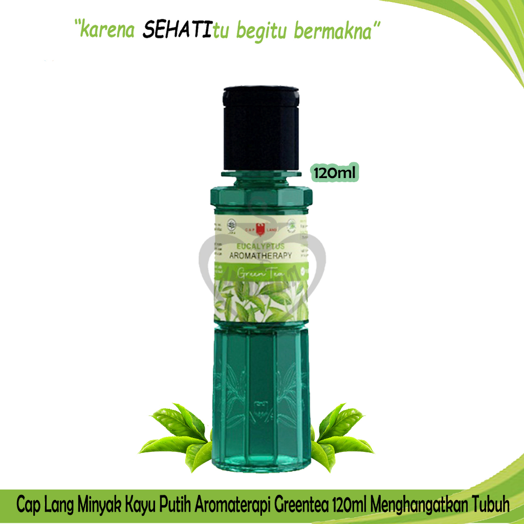 Minyak Kayu Putih Lang Aromaterapi Greentea Menghindari Gigitan Serangga