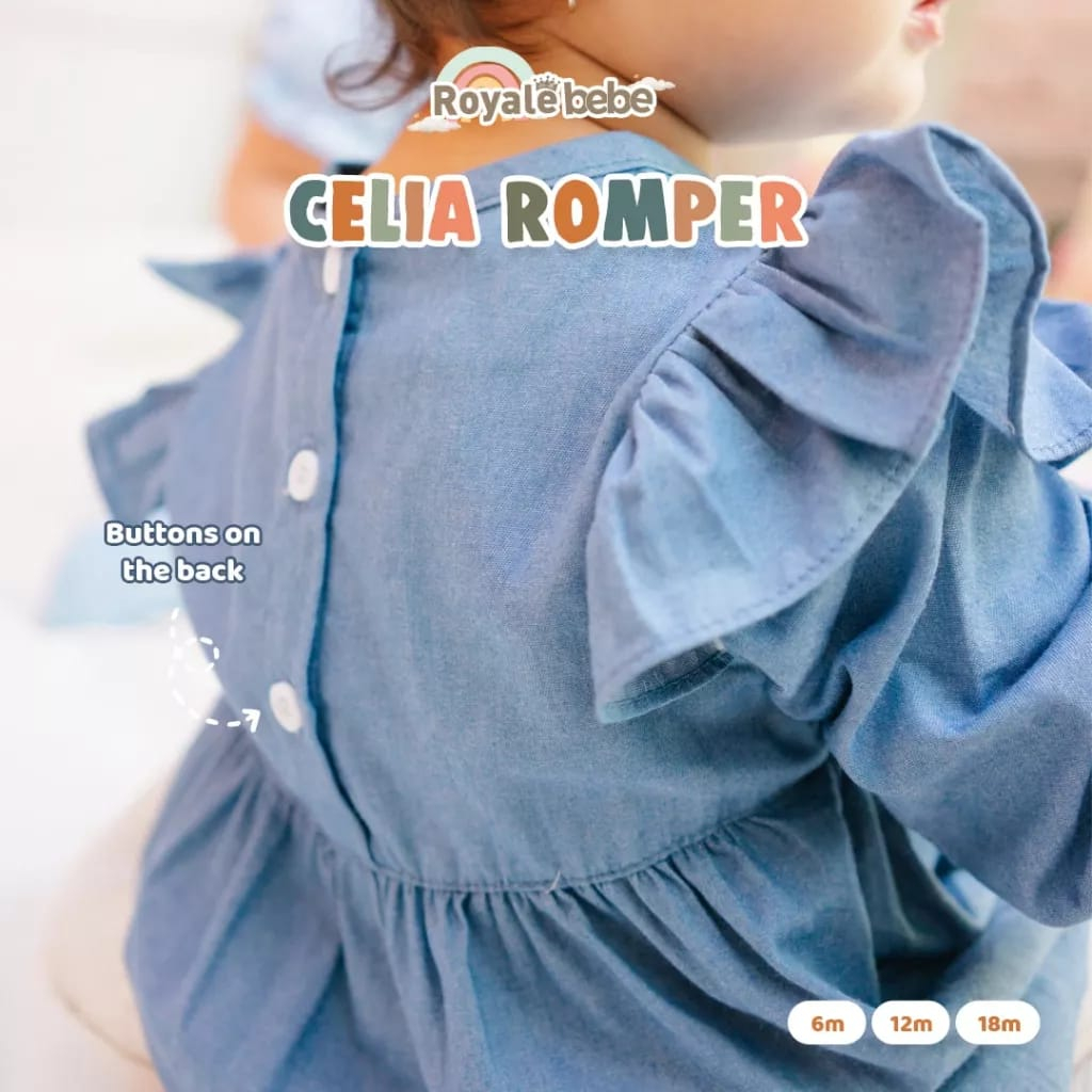 Royale bebe Celia Romper - Romper Anak (RB-CR)