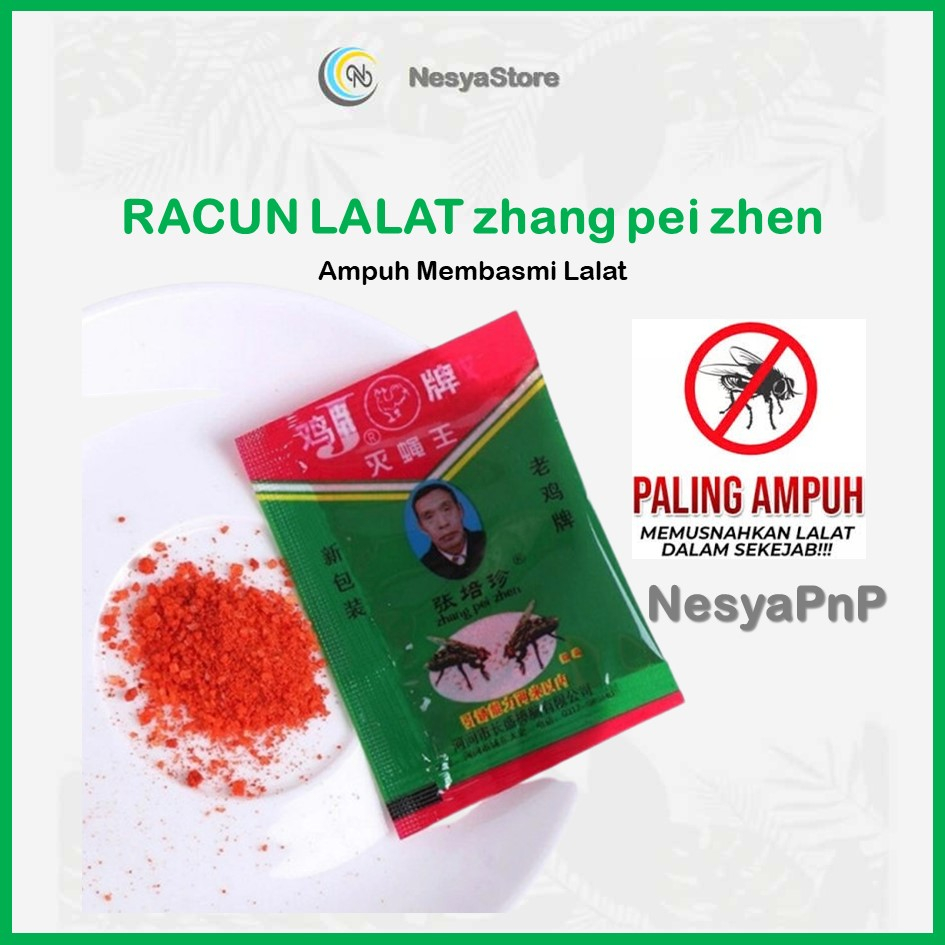 Racun Lalat Zhang Pei Zhen Ampuh Original Ampuh Pembasmi Lalat