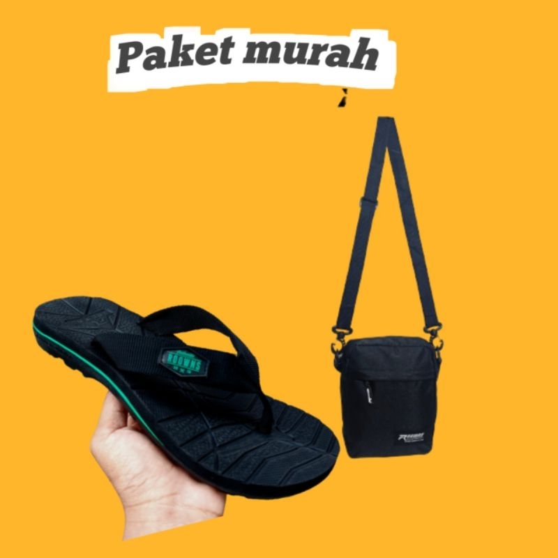 Paket Hemat Sandal Gunung Sendal Jepit Outdoor Sandal Struggle Roowns Zigo Bens