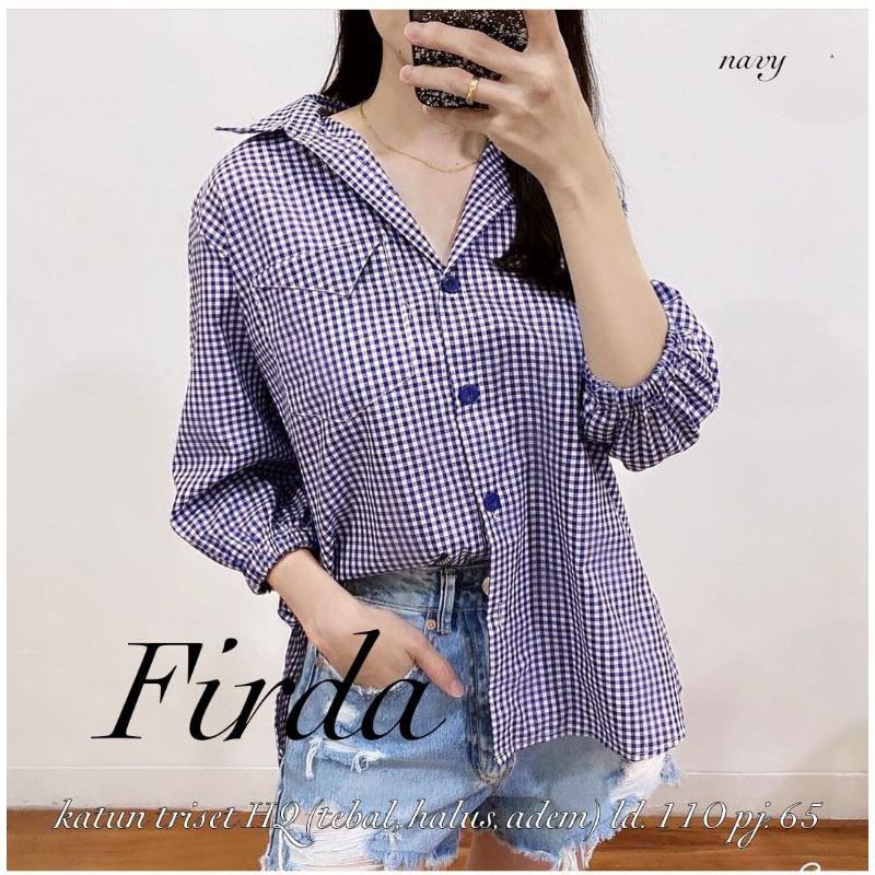 FIRDA BLOUSE WANITA TERBARU