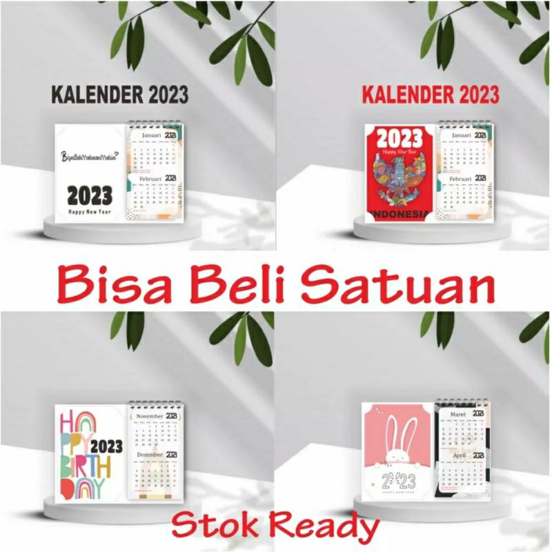 

KALENDER MEJA 2023 HADIAH SOUVENIR WEDDING NIKAHAN KALENDER