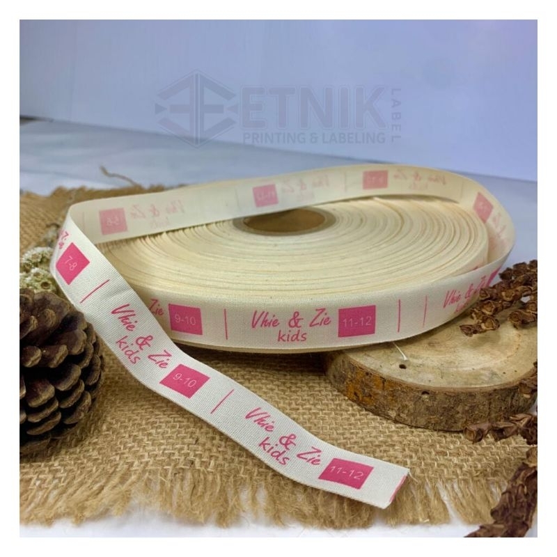 

label katun import/ label piterban lembut /label baju premium