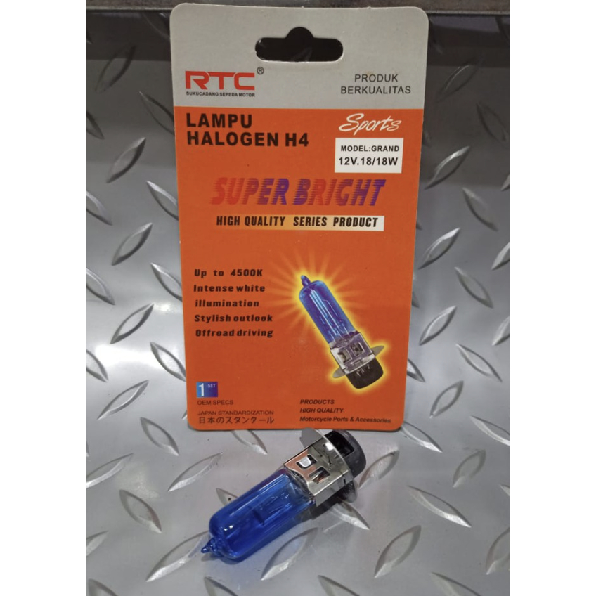 Bohlam Lampu Halogen Depan White All Motor