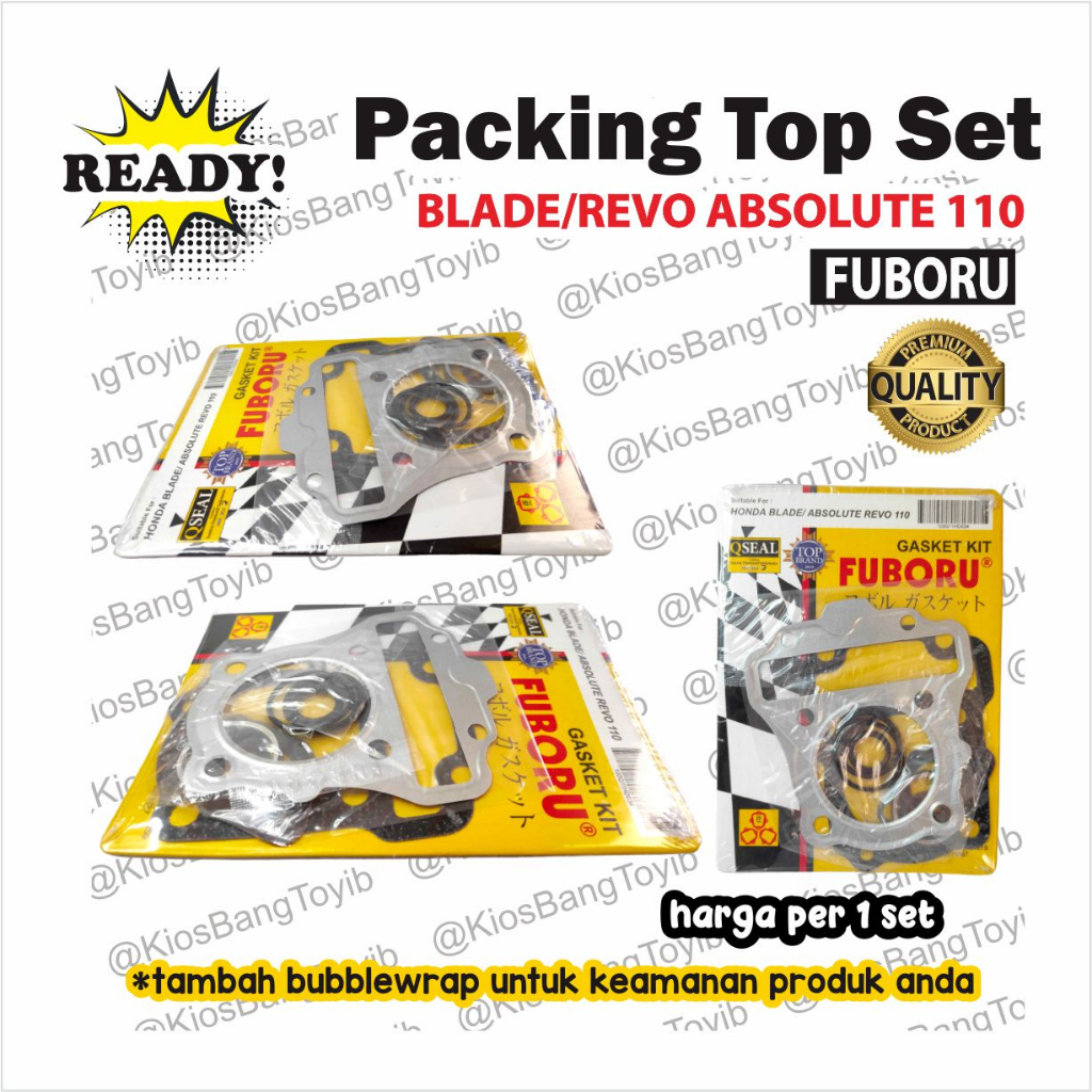 Gasket Kit Packing Head Top Set Honda BLADE REVO ABS 110 (Fuboru)