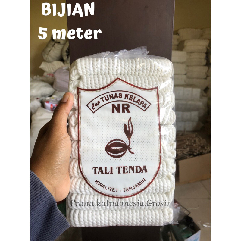 TALI SERAT 5 METER / TALI TENDA PRAMUKA / TALI SERAT PRAMUKA